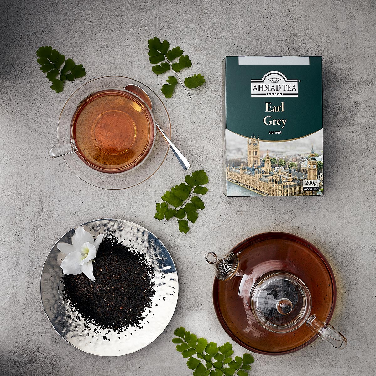 Чай Эрл Грей: уникальный чай с бергамотом от Ahmad Tea